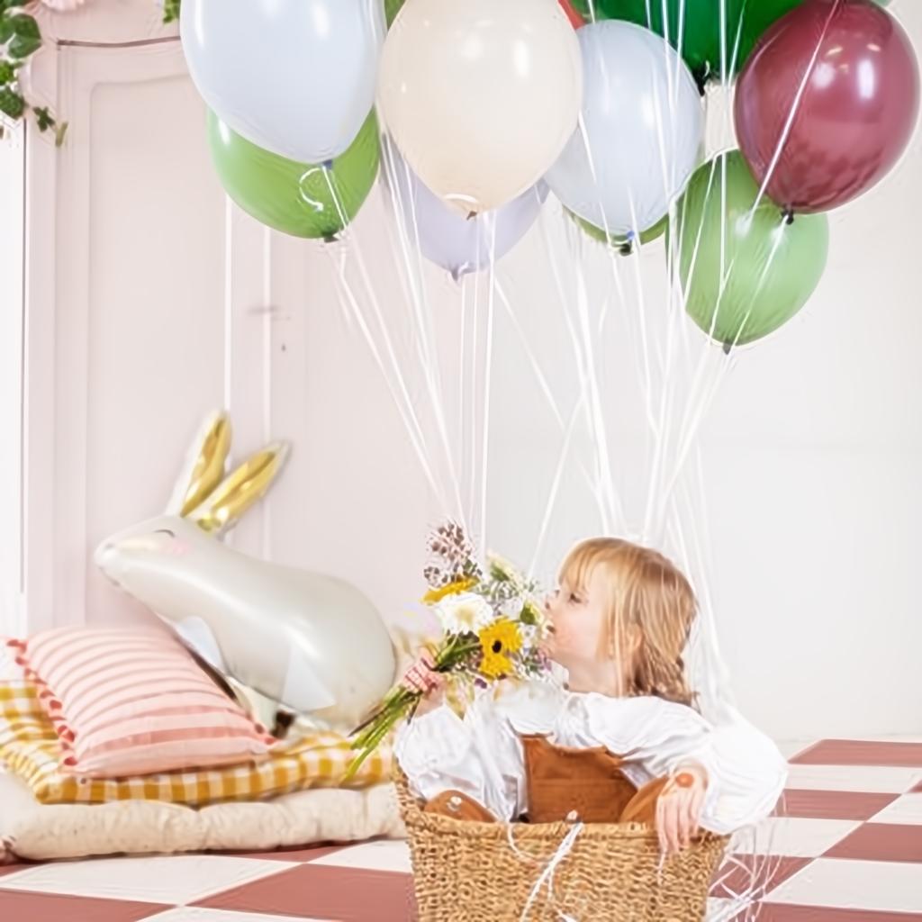 Folienballon Hase, 67x88 cm Folienballons PartyDeco 8 fiestastore