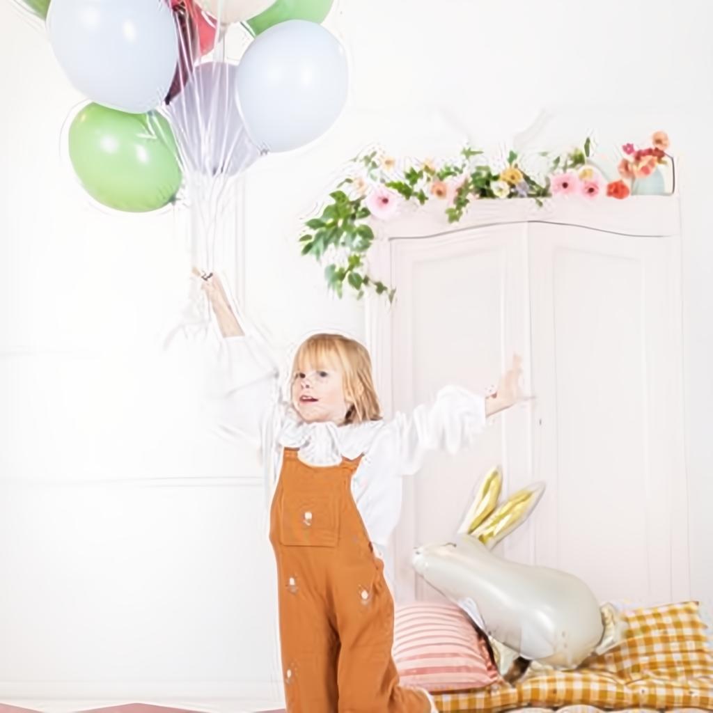 Folienballon Hase, 67x88 cm Folienballons PartyDeco 9 fiestastore