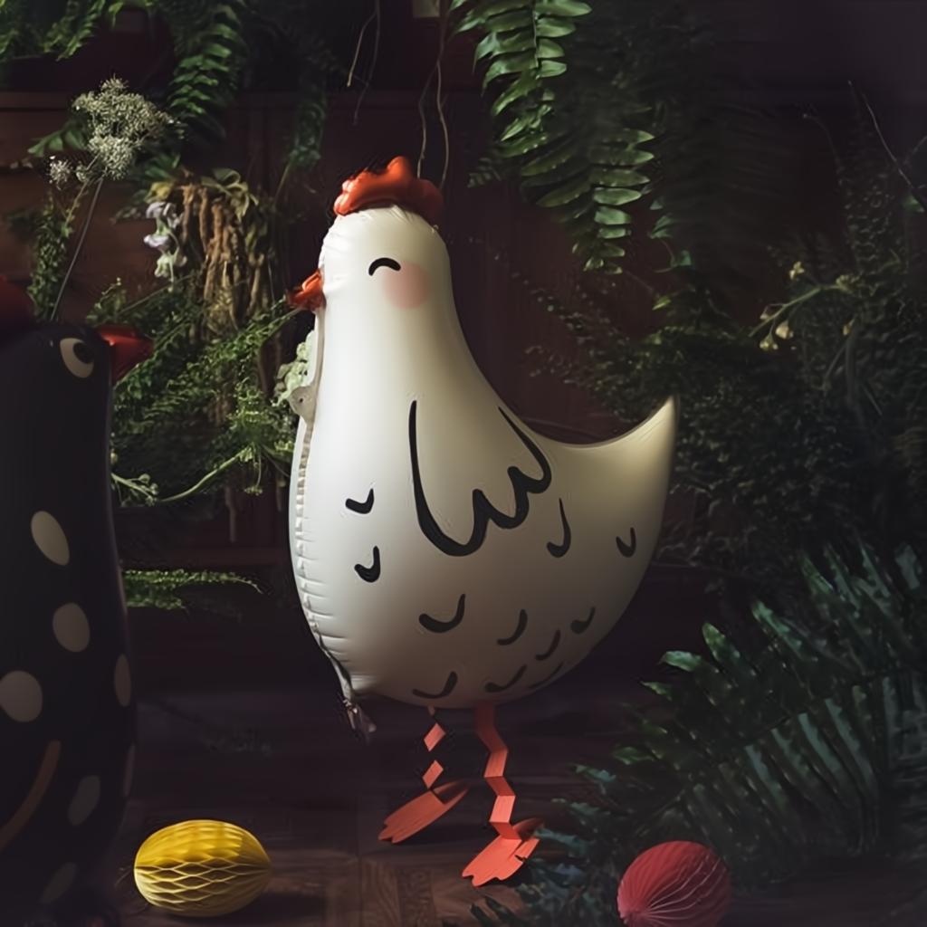 Folienballon Henne, 48x60 cm PartyDeco 2 fiestastore