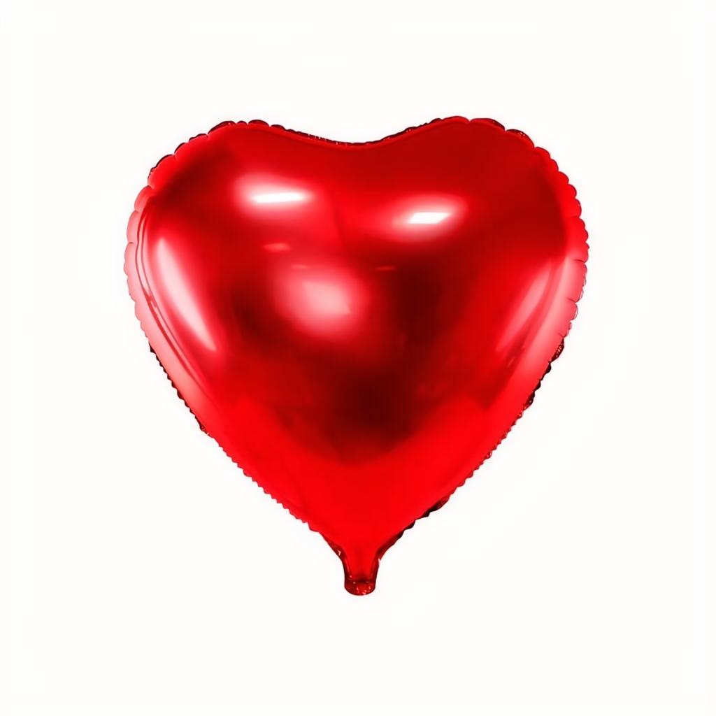 Folienballon Herz, 45cm, rot PartyDeco 1 fiestastore