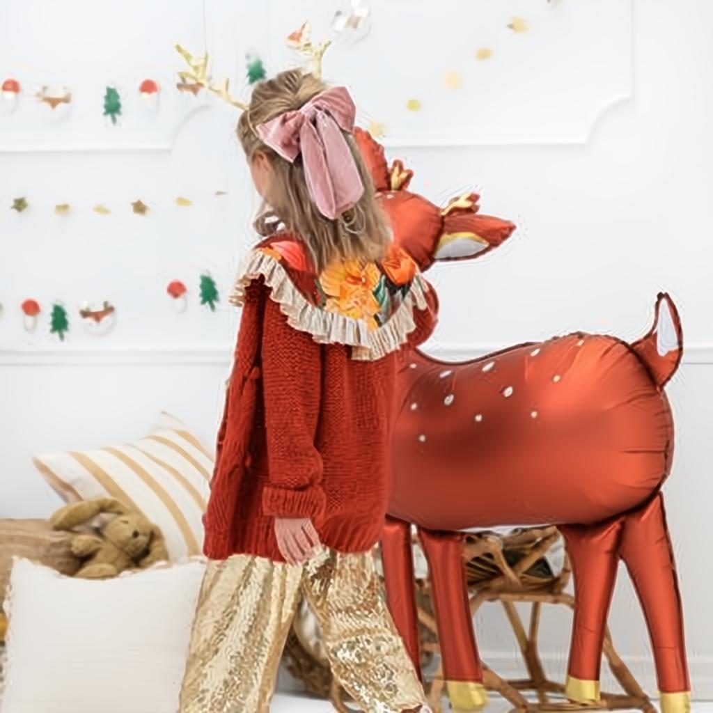 Folienballon Hirsch, 80x105cm Folienballons PartyDeco 2 fiestastore