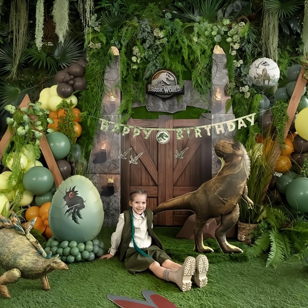 Folienballon Jurassic World Dinosaurier-Ei, 48x64 cm Folienballons PartyDeco 3 fiestastore