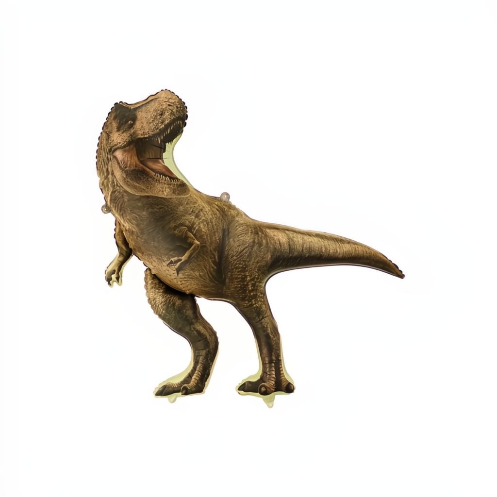 Folienballon Jurassic World T-Rex, 92x98 cm, braun Folienballons PartyDeco 1 fiestastore
