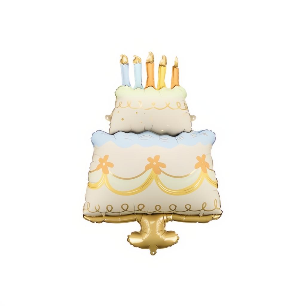 Folienballon Kuchen, 62x104 cm PartyDeco 1 fiestastore