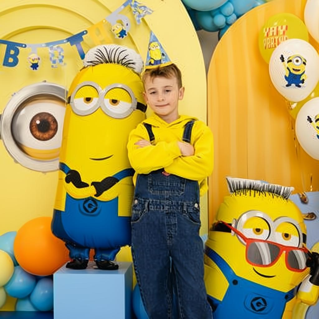 Folienballon Minion Tim, 40x100 cm PartyDeco 3 fiestastore