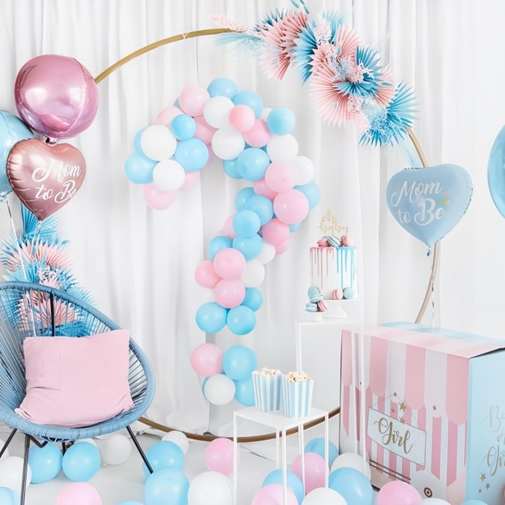 Folienballon Mom to Be, 35cm, blau PartyDeco 5 fiestastore