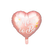 Folienballon Mom to Be, 35cm, rosa PartyDeco 1 fiestastore