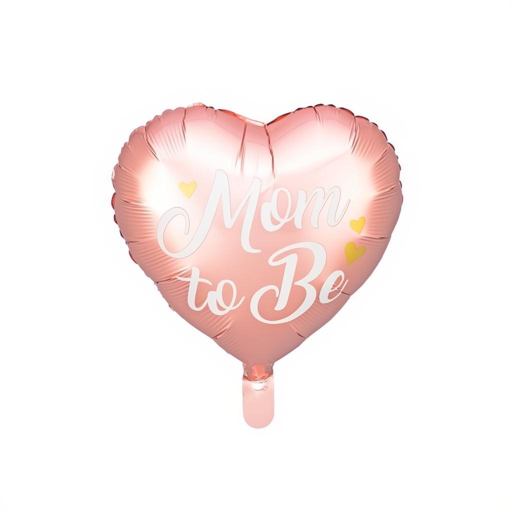 Folienballon Mom to Be, 35cm, rosa PartyDeco 1 fiestastore