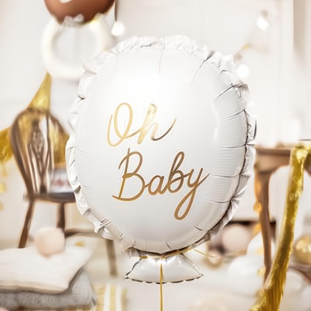 Folienballon Oh baby, 53x69 cm PartyDeco 2 fiestastore