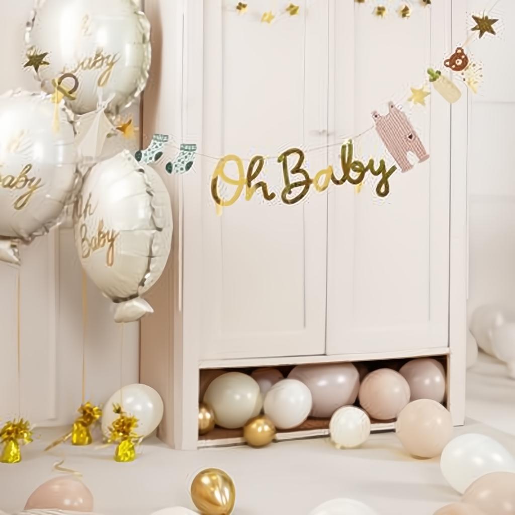 Folienballon Oh baby, 53x69 cm PartyDeco 6 fiestastore
