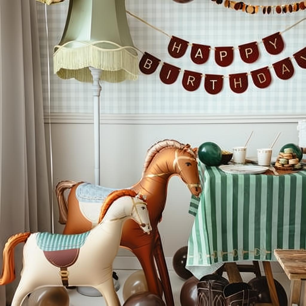 Folienballon Pferd, 112x97 cm PartyDeco 4 fiestastore