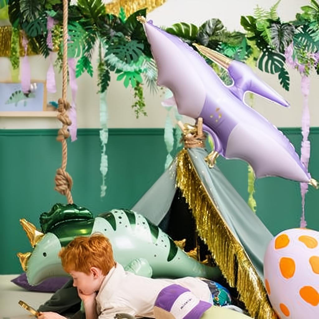 Folienballon Pterodaktylus, 120x62 cm Gemischte Farbe PartyDeco 2 fiestastore