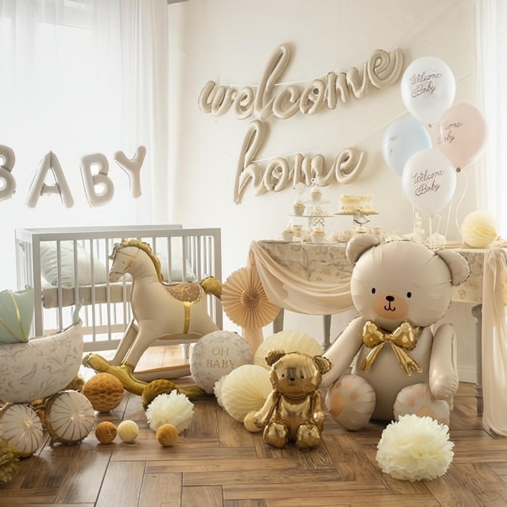 Folienballon Schaukelpferd, 118x104 cm PartyDeco 4 fiestastore