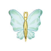Folienballon Schmetterling, 69x69 cm, mint PartyDeco 1 fiestastore