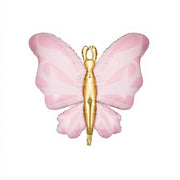 Folienballon Schmetterling, 69x69 cm, rosa PartyDeco 1 fiestastore