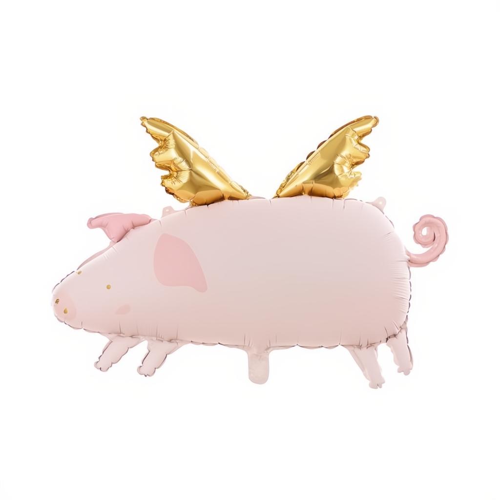 Folienballon Schweinchen, 72x46cm PartyDeco 1 fiestastore