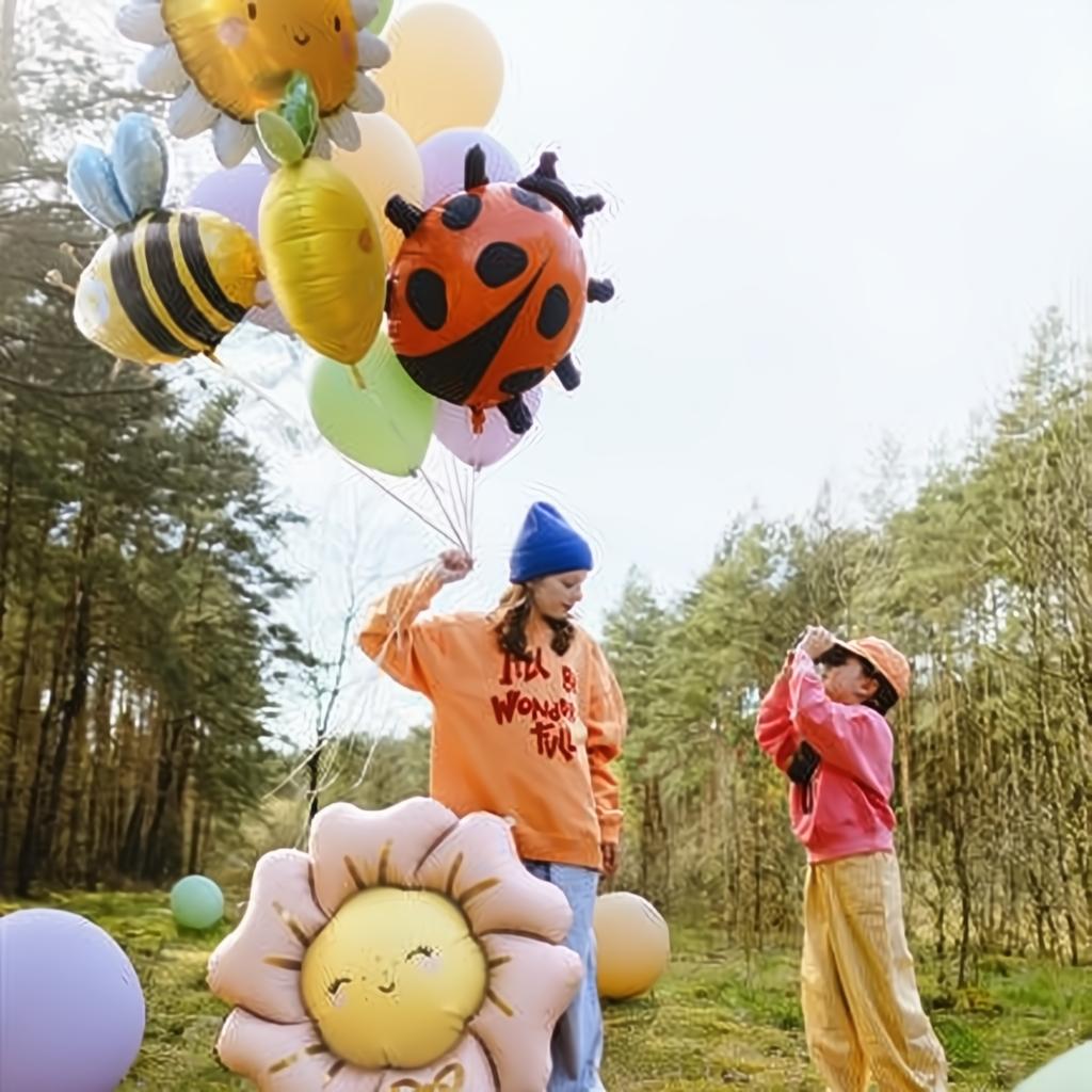 Folienballon Sonne, 90 cm PartyDeco 4 fiestastore