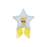 Folienballon Stern mit Quasten Minions, 72x72 cm PartyDeco 1 fiestastore
