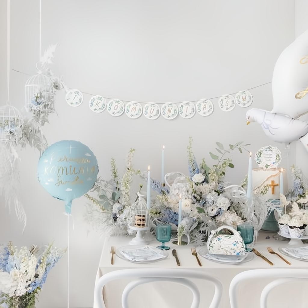 Folienballon Taube, 80x100 cm PartyDeco 3 fiestastore