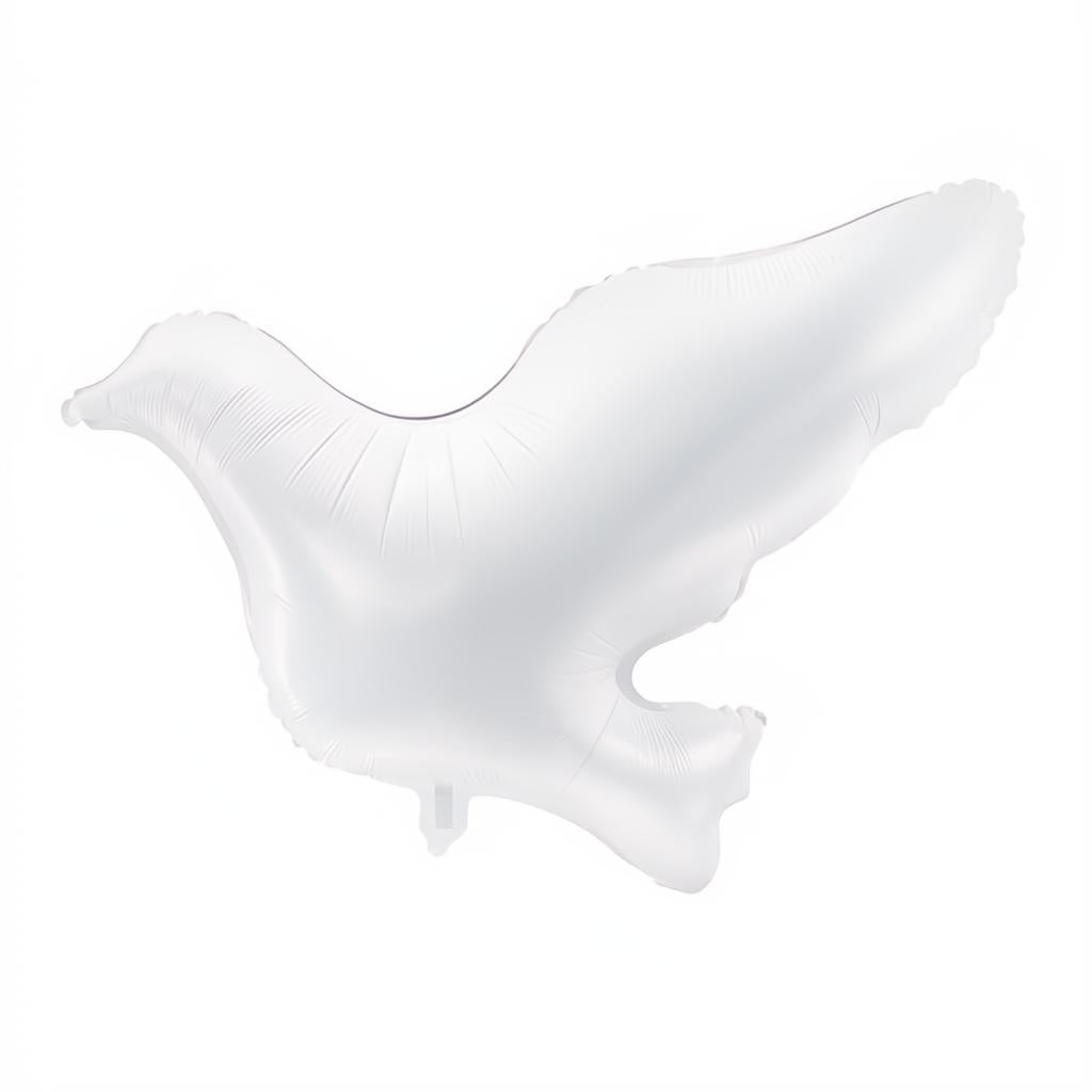 Folienballon Taube, weiss, 77x66cm PartyDeco 1 fiestastore