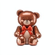 Folienballon Teddybär, 75x84cm Gemischte Farbe PartyDeco 1 fiestastore