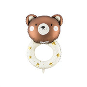 Folienballon Teddybär Rassel, 61x88 cm PartyDeco 1 fiestastore