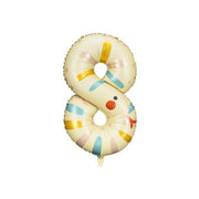 Folienballon Ziffer 8 - Schlange, 51x86 cm PartyDeco 1 fiestastore