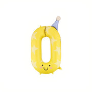 Folienballon Ziffer Kinderparty PartyDeco 1 fiestastore