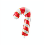 Folienballon Zuckerstange, 50x82cm, rot PartyDeco 1 fiestastore