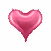 Folienluftballon Herz, 75x64,5 cm, rosa PartyDeco 1 fiestastore