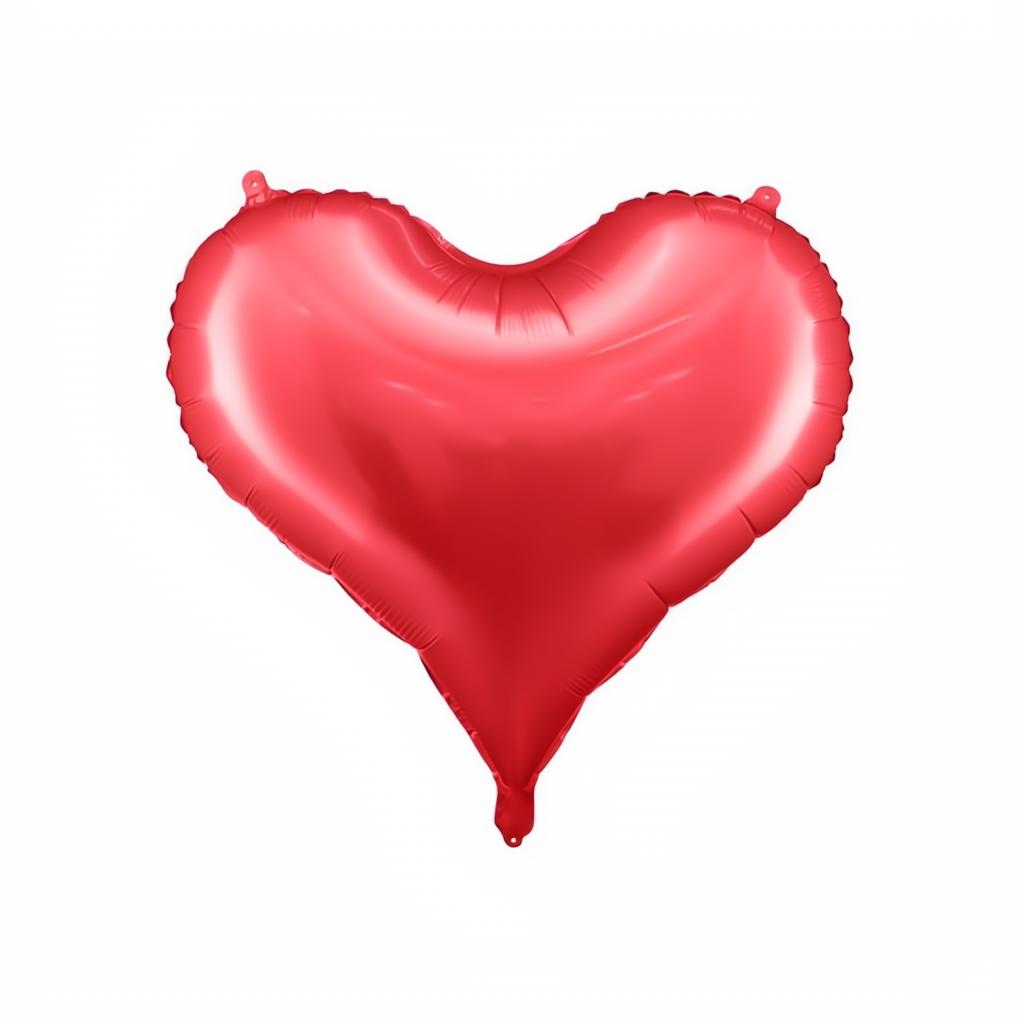 Folienluftballon Herz, 75x64,5 cm, rot PartyDeco 1 fiestastore