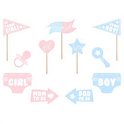 Foto-Gadgets für Gender reveal Partys PartyDeco 1 fiestastore