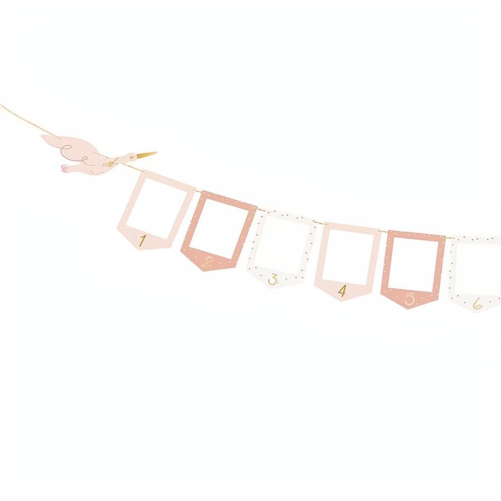 Fotogirlande - Storch, 10.5x15 cm PartyDeco 2 fiestastore