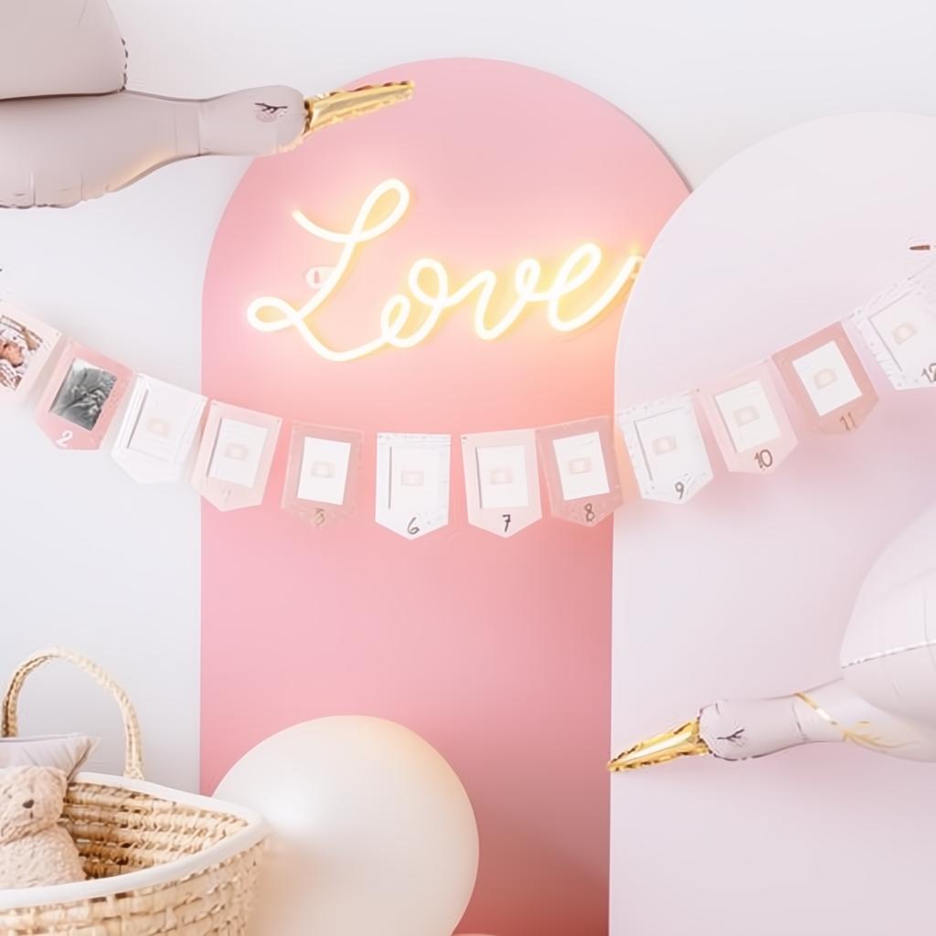 Fotogirlande - Storch, 10.5x15 cm PartyDeco 4 fiestastore
