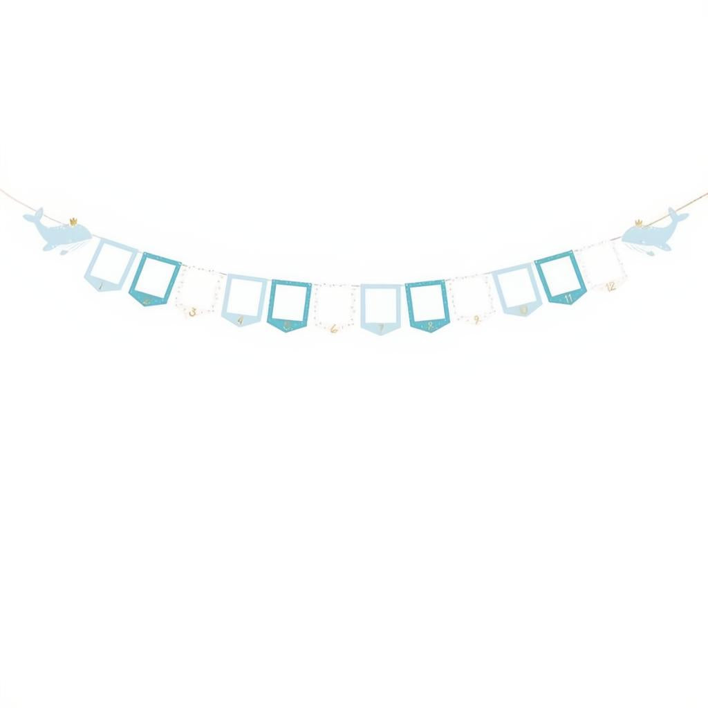 Fotogirlande - Walfisch 10.5 x 15 cm PartyDeco 1 fiestastore