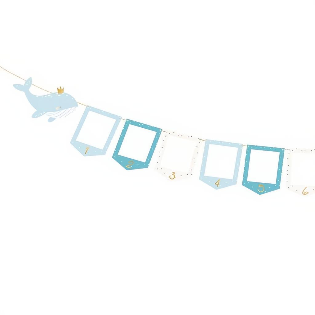 Fotogirlande - Walfisch 10.5 x 15 cm PartyDeco 2 fiestastore