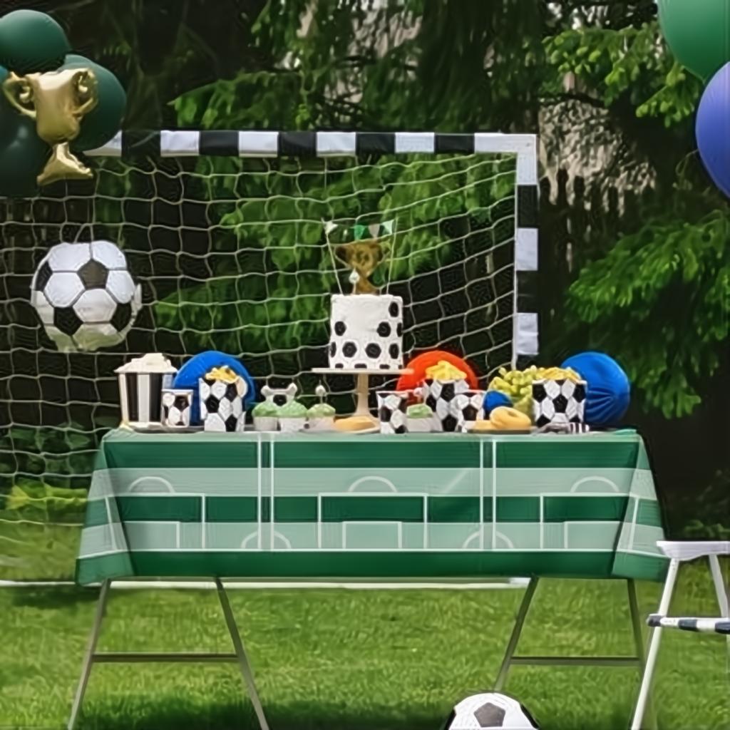 Fussballfeld-Tischdecke, 120x180cm Party-Tischdecken / Skirtings PartyDeco 3 fiestastore