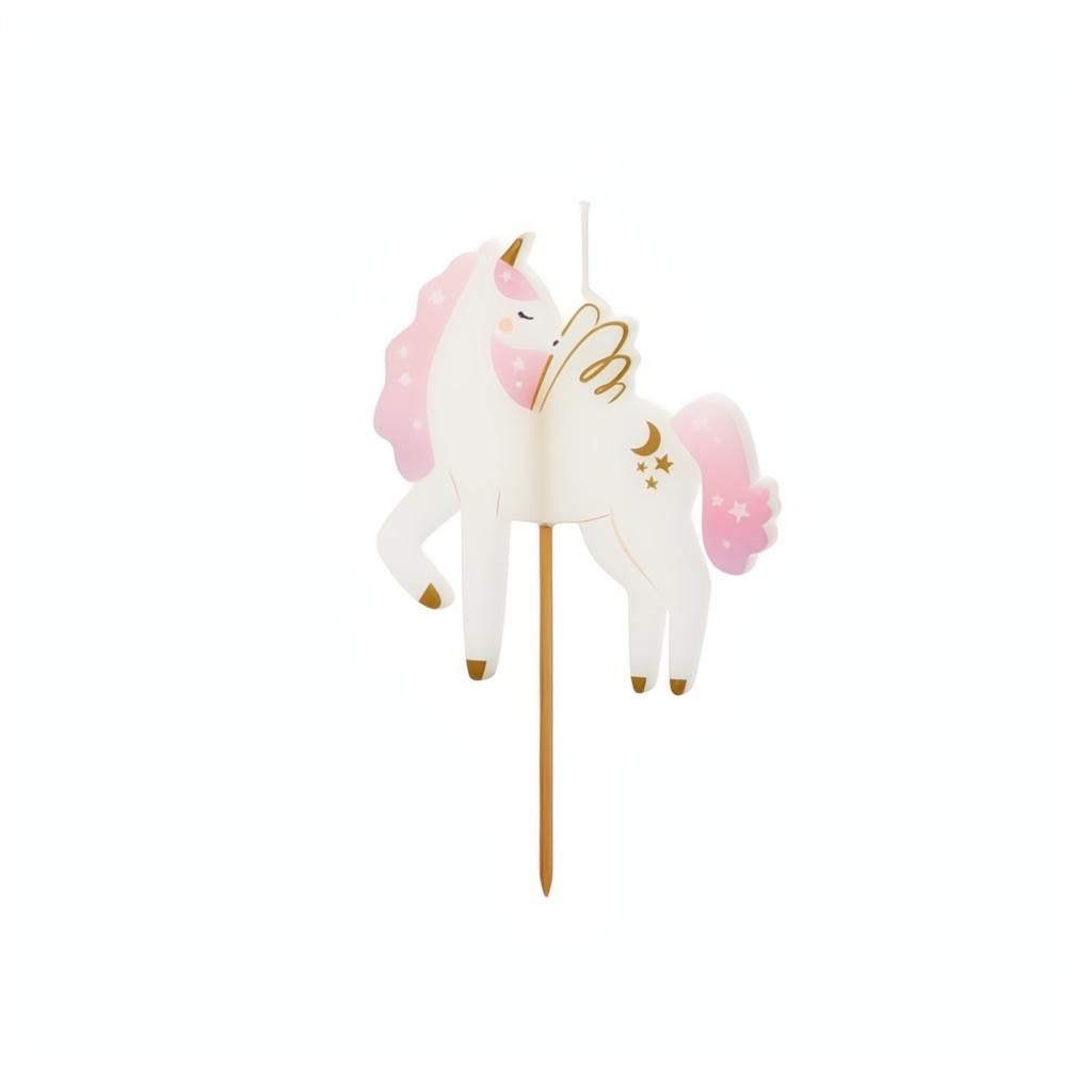 Geburtstagskerze Einhorn PartyDeco 1 fiestastore
