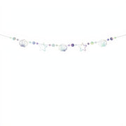 Girlande Meerjungfrau, schillernd, 1,65m Papiergirlanden PartyDeco 1 fiestastore