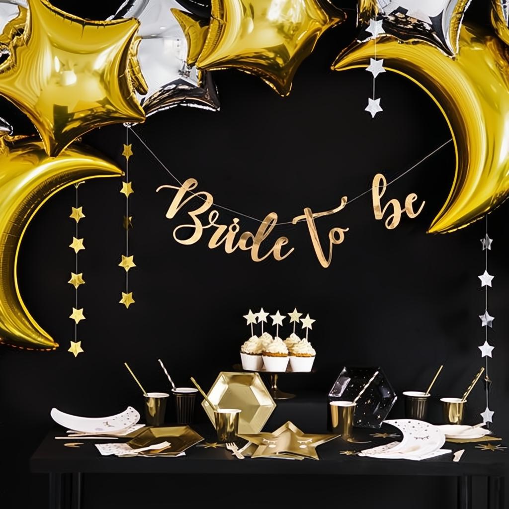 Girlande Sterne, silber, 3,6m Papiergirlanden PartyDeco 5 fiestastore