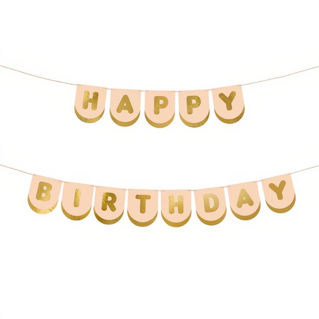 Happy Birthday Pferde-Banner, 13 x 150 cm Banner PartyDeco 1 fiestastore