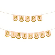 Happy Birthday Pferde-Banner, 13 x 150 cm Banner PartyDeco 1 fiestastore