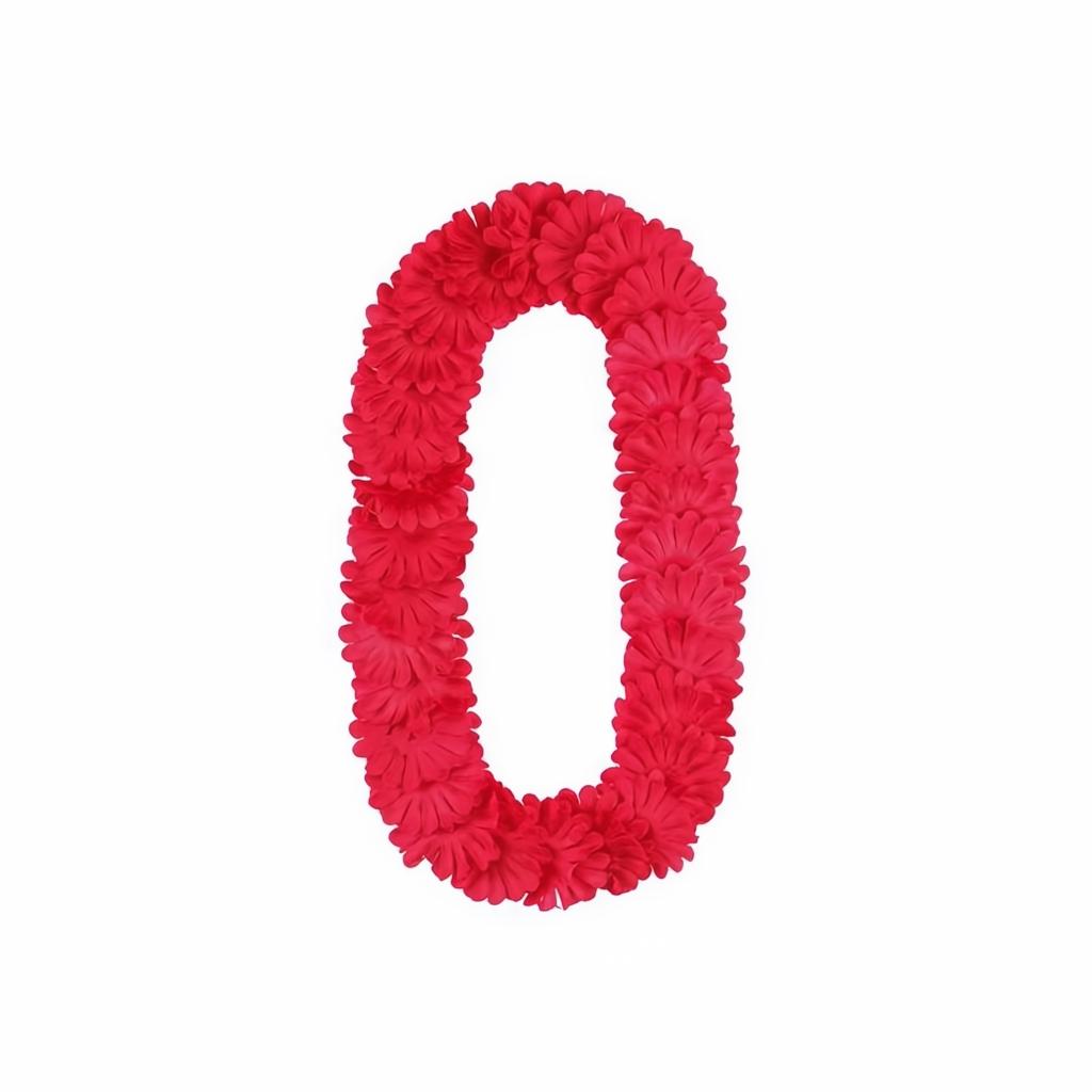 Hawaiianische Kette, dunkelrosa PartyDeco 1 fiestastore