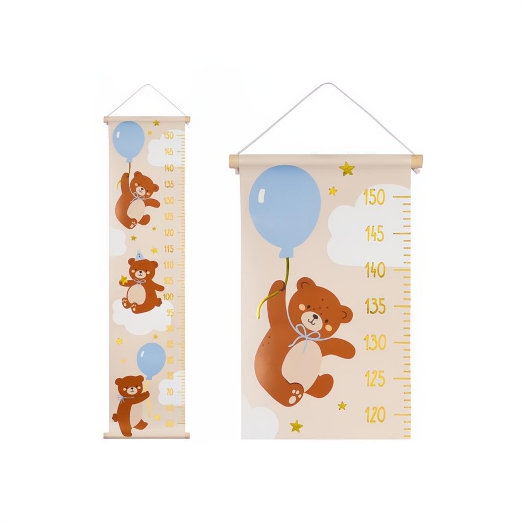 Höhenmessung für Wandbär, 24x100 cm Dekorationen PartyDeco 1 fiestastore