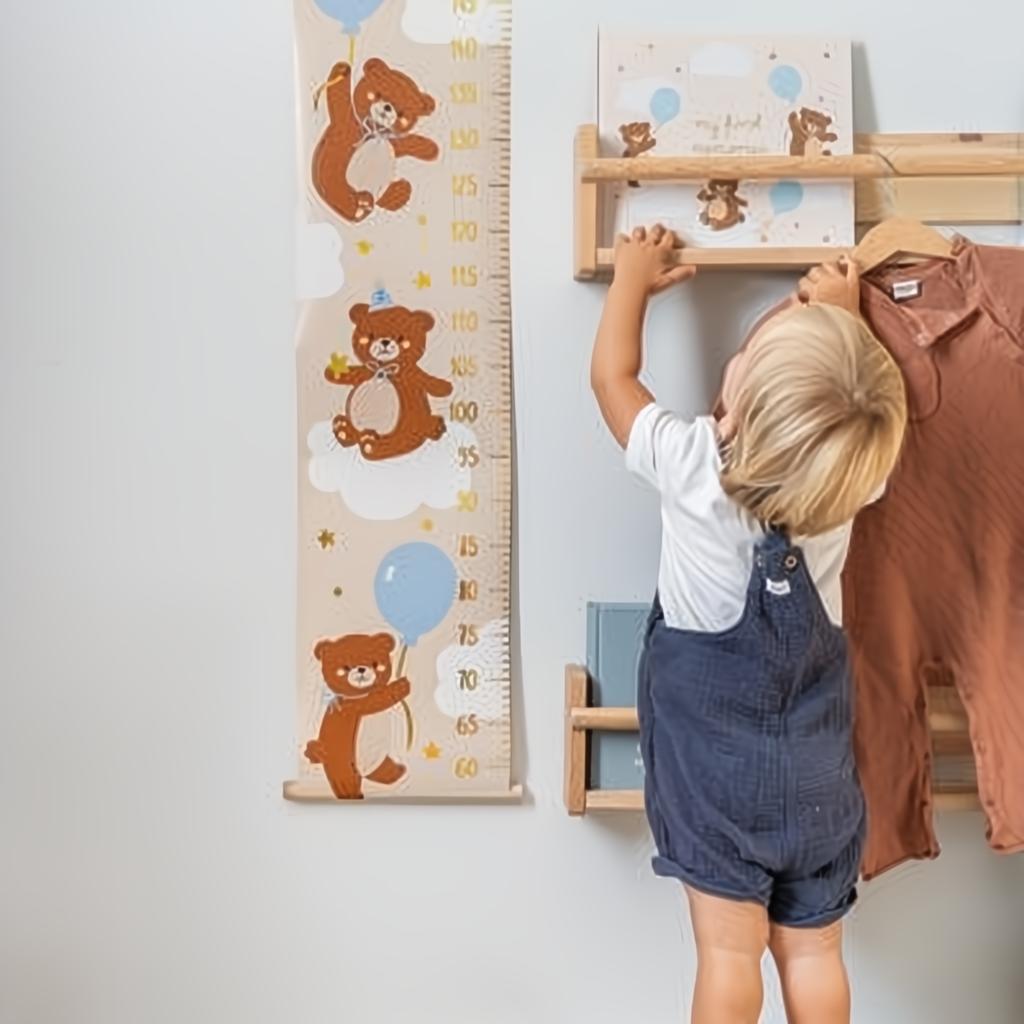 Höhenmessung für Wandbär, 24x100 cm Dekorationen PartyDeco 2 fiestastore