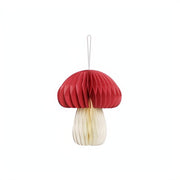 Honeycomb Papierdekoration Pilz, 12,5 cm Formen PartyDeco 1 fiestastore