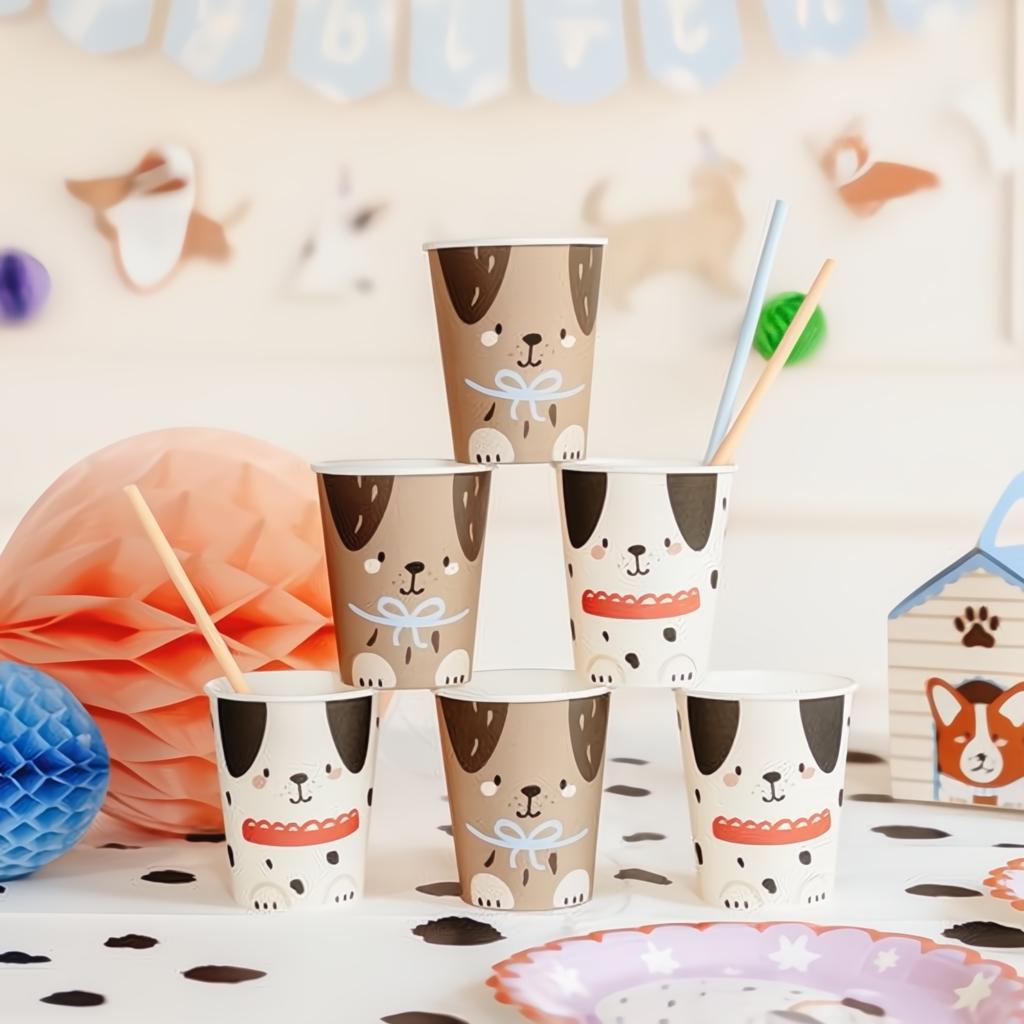 Hundetassen, 220 ml Becher / Gläser PartyDeco 4 fiestastore