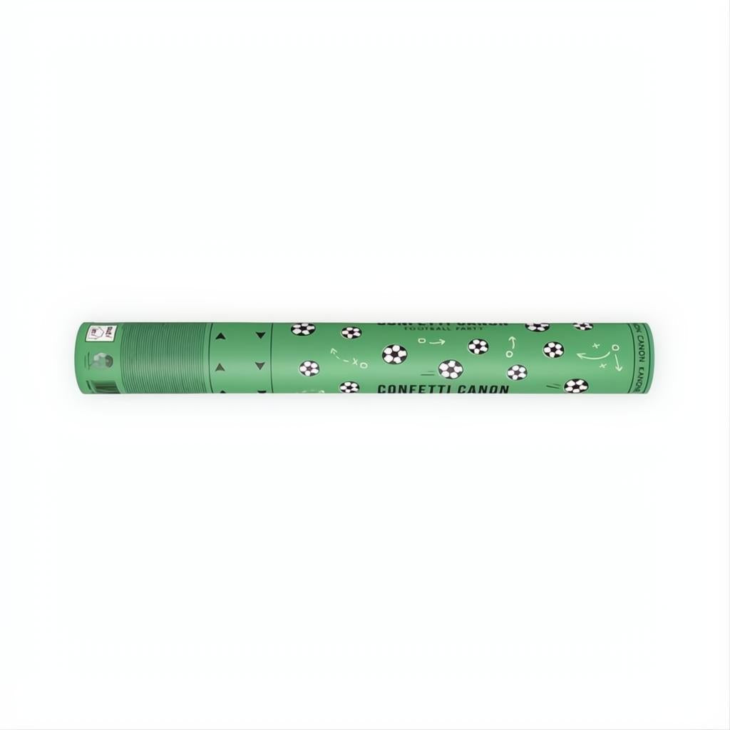 Konfettikanone Fussball, 40cm Konfettikanonen Party PartyDeco 2 fiestastore