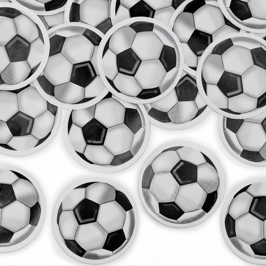 Konfettikanone Fussball, 40cm Konfettikanonen Party PartyDeco 3 fiestastore