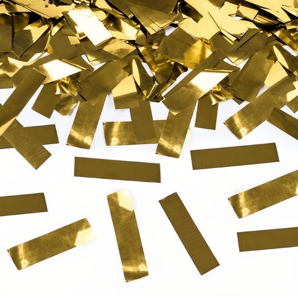 Konfettikanone, gold, 28cm PartyDeco 3 fiestastore